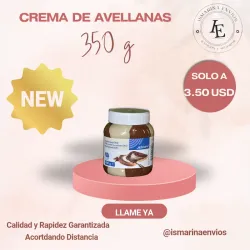 Crema de avellanas