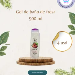 Gel de baño Fresa