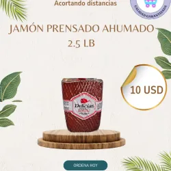 Jamón prensado ahumado
