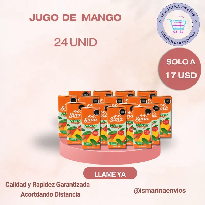 Jugo de mango 