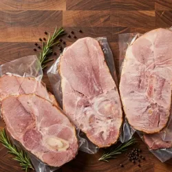 Lonjas de paleta ahumada