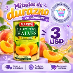 Melocotón en almíbar