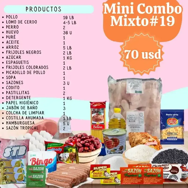 Mini combo mixto 19