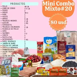 Mini Combo Mixto 20