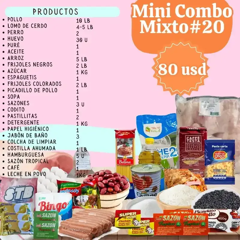 Mini Combo Mixto 20