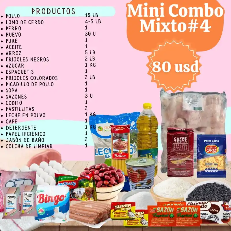 Mini Combo Mixto 4