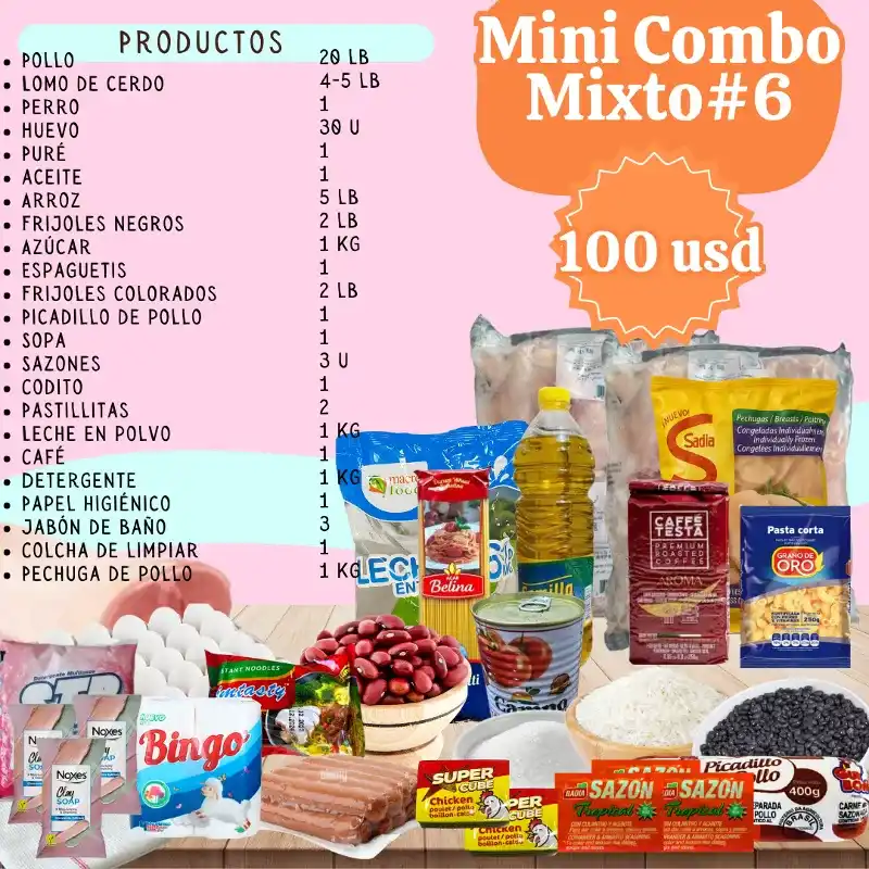 Mini Combo Mixto 6