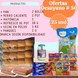 Oferta desayuno 50