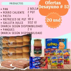 Oferta desayuno 52