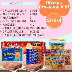Oferta desayuno 60