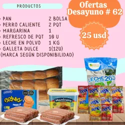 Oferta desayuno 62