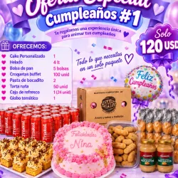 Oferta Especial Cumpleaños 1