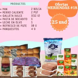 Oferta merienda 18