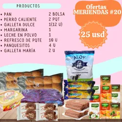 Oferta merienda 20