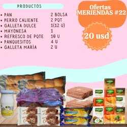 Oferta merienda 22