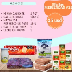 Oferta merienda 25
