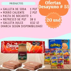 Ofertas desayuno 55
