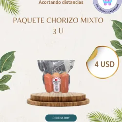 Paquete de chorizo