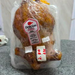 Pollo entero  ahumado