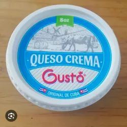 Queso crema gustó
