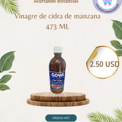 Vinagre de cidra de manzana goya