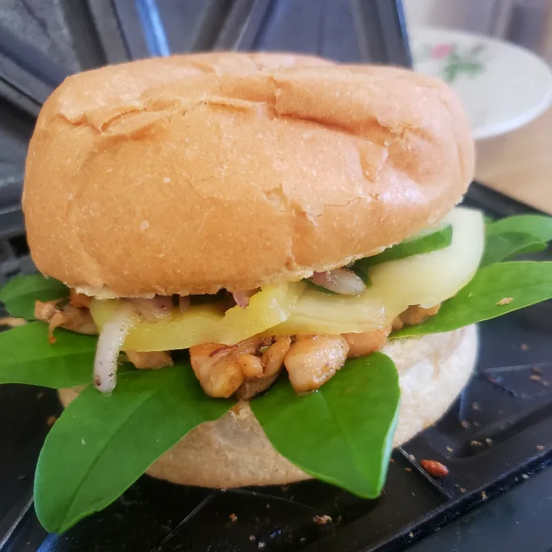 Sándwich de pollo