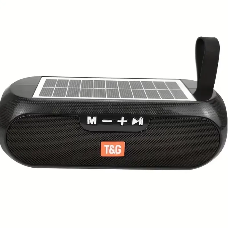 Bocinas con Panel Solar