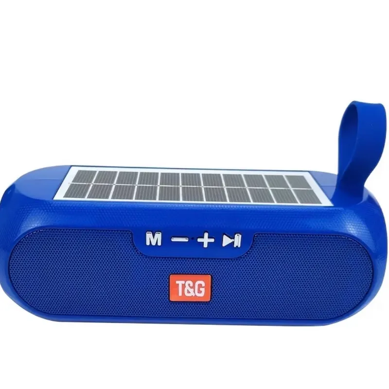 Bocinas con Panel Solar