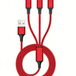 Cable de Carga Múltiple 3 en 1