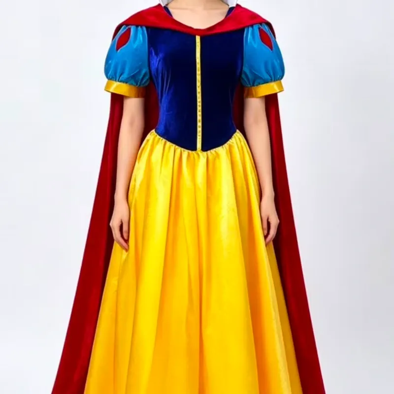Disfraz largo de Blancanieves
