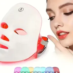 Máscara Led de 7 Colores Profesional