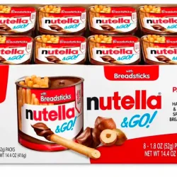 Nutella & Go! con palitos de pan