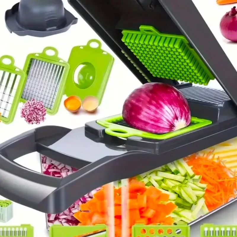 Picadora de Verduras Multifuncional y Mandolina