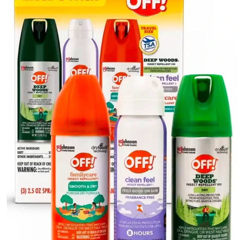 Repelentes para Mosquitos y Garrapatas