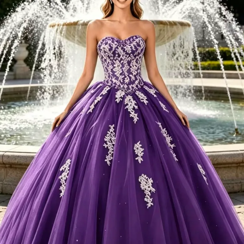 Vestido de 15 Añera