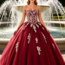 Vestido de 15 Añera