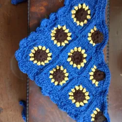 ☀️Bandana con girasoles 