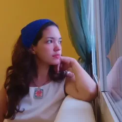 Bandana tejida (Azul marino)