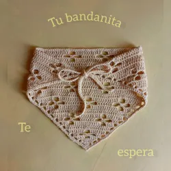 Bandana tejida 