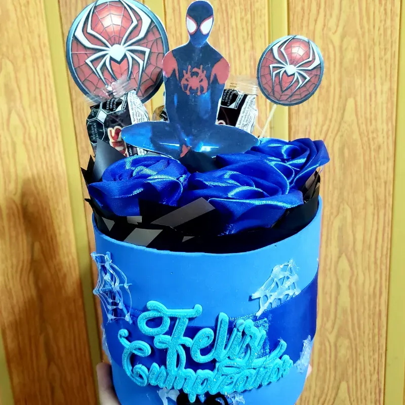 Caja spider-man 
