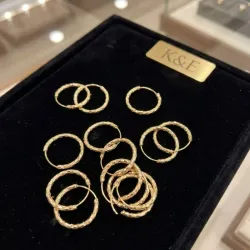 Argollas finas