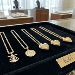 Cadenas de oro laminado