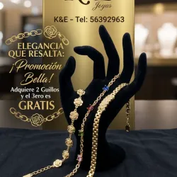 Manillas de oro.laminado