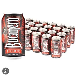 Caja de cerveza Bucanero