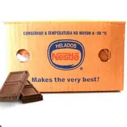 Caja de helado Nestle