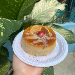 Flan de leche mediano