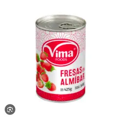 Fresas en almíbar