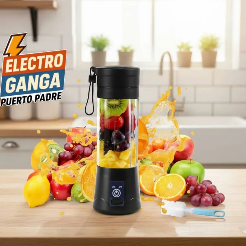 Mini batidora recargable