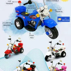 Moto eléctrica para niños 