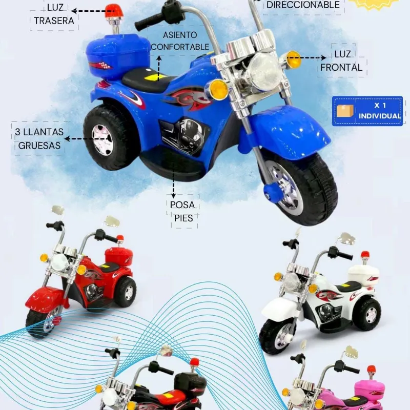 Moto eléctrica para niños 